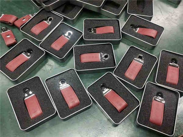 制u盘礼品厂家 真皮u盘定做  皮革U盘供应商  礼品U盘制作工厂